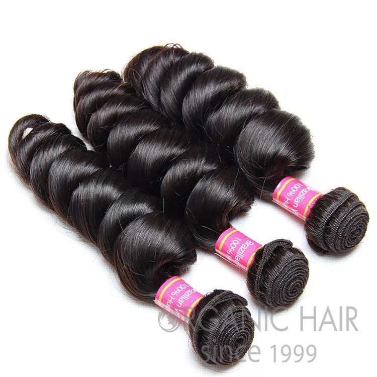 Premium human hair weave 